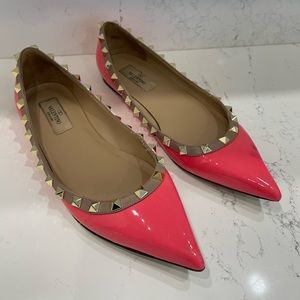 Authentic Valentino flat shoes